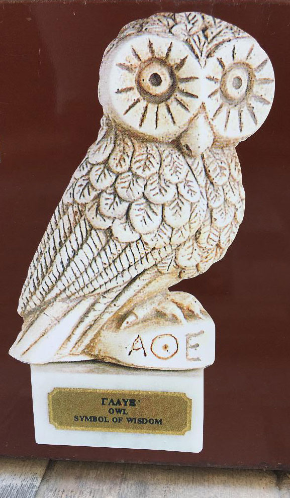 “AOE” and the owl of wisdom